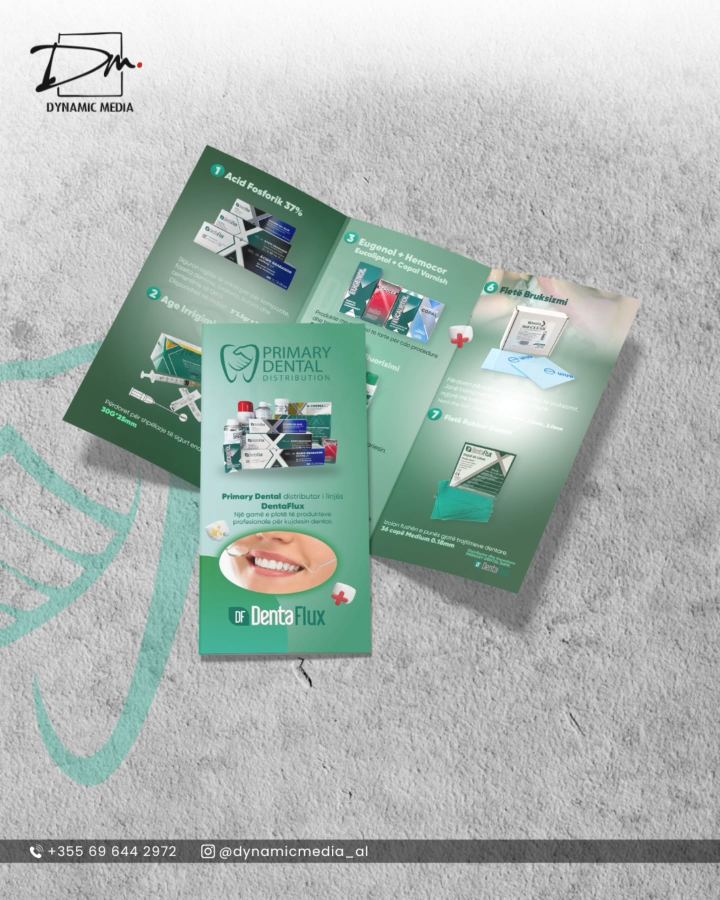 Dizajn banera dhe material reklamues — për një markë që operon në Shqipëri.